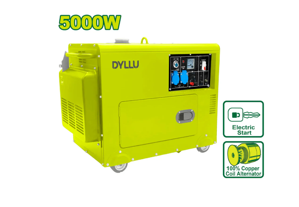 مولد كهرباء ديزل 5 كيلو واط صامت ديلو DTDG2A50