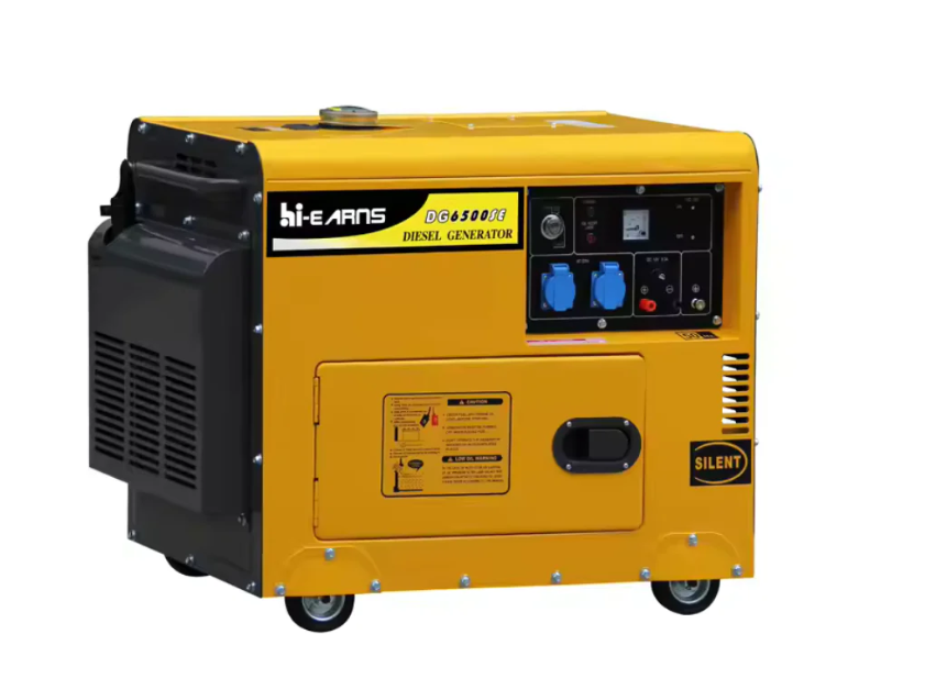 مولد كهرباء ديزل صامت5كيلو مع سويتش MSD5KWS  Diesel generator silent  بلد المنشأ