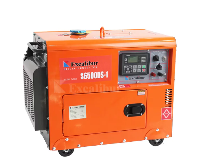 مولد كهرباء صامت ديزل 6كيلو واحد فاز MDS6KWS