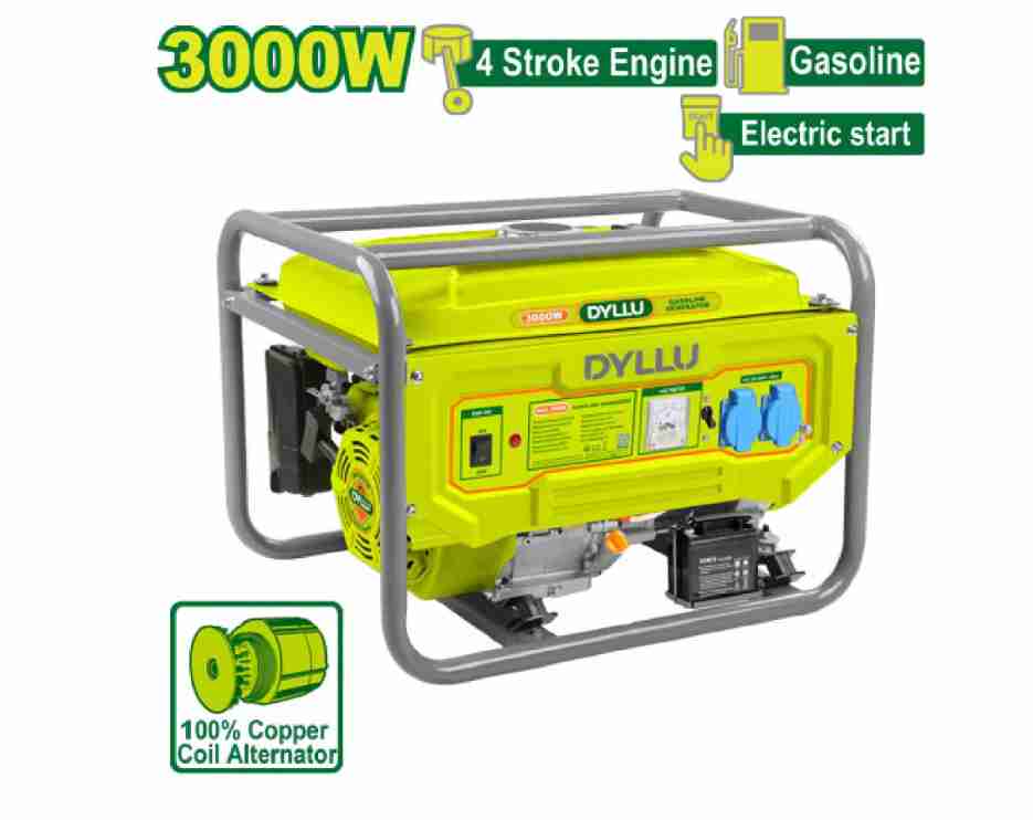 مولد كهرباء بنزين 3 كيلو واط ديلوTP130005