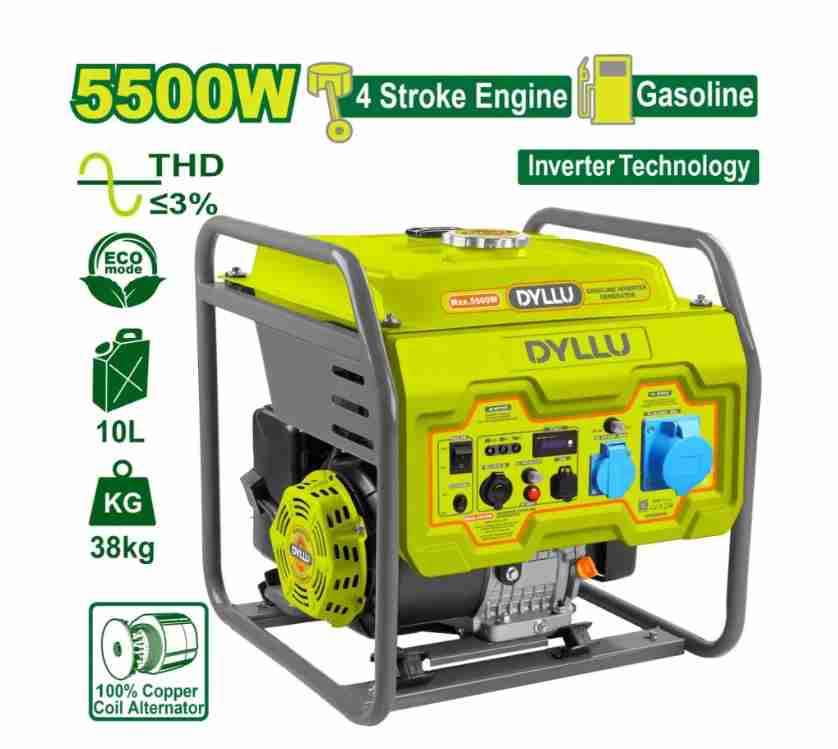 مولد كهرباء بنزين 5.5 كيلو واط ديلوDTGEAB08