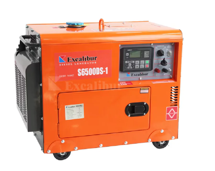 مولد كهرباء صامت ديزل 6كيلو واحد فاز SG6500DS-1