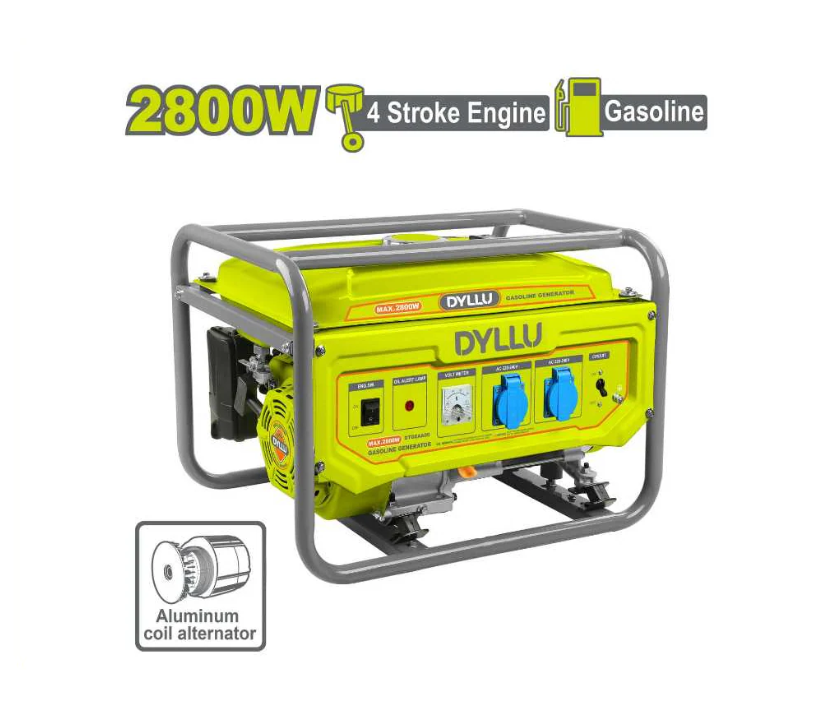مولد كهرباء بنزين 2800 واط 28 كغم ديلوDTGEAA05