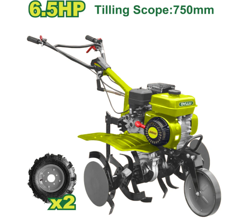 محراث زراعي بنزين ديلو 6.5 حصان