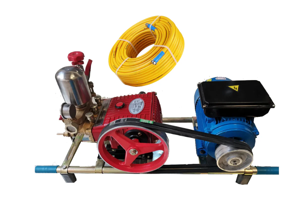 مضخة رش مبيدات ماتور كهرباء 3حصان بطيء