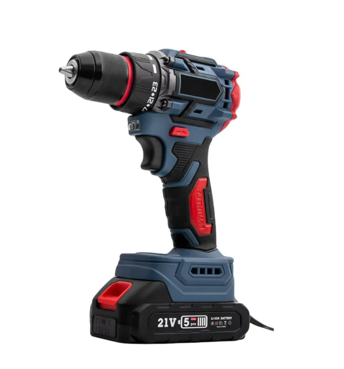 درل شحن ميج همر بطريتين وشاحن ابرة 21فولت