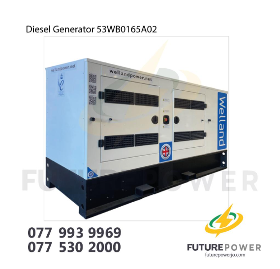 مواصفات مولد الديزل Welland 53WB0165A02، المصنوع في المملكة المتحدة،
