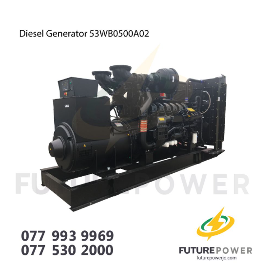 مولد الديزل Welland 53WB0500A02، المصنوع في المملكة المتحدة، مع محرك Baudouin: