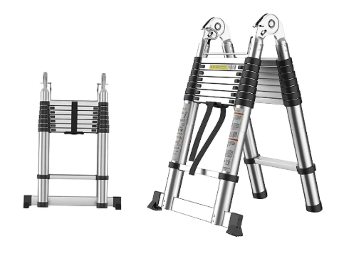 سلم تلسكوب مزدوج 2.5 متر