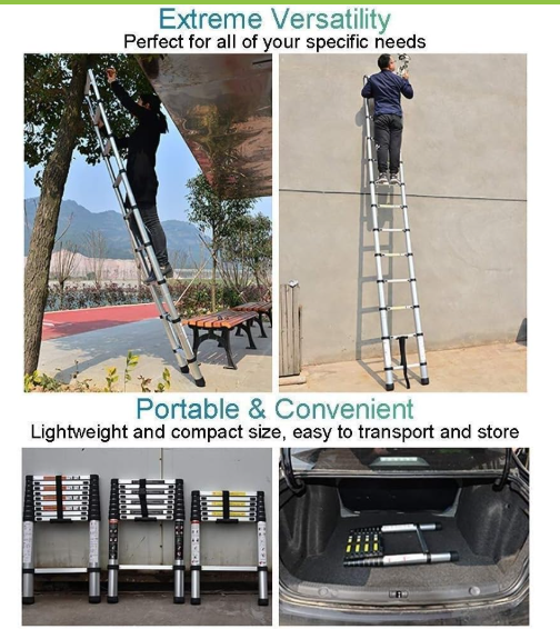 سلم تلسكوب مفرد 3.2 متر