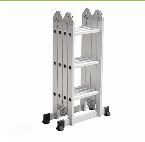 سلم المنيوم متعدد 7.7 متر