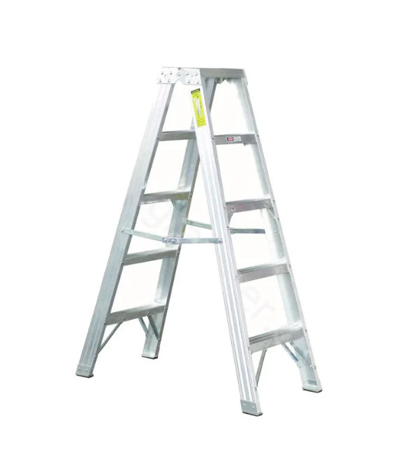 سلم المنيوم مزدوج 4 درجات