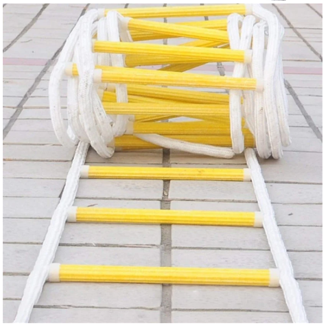 سلم حبل ارجل فيبر 20 متر