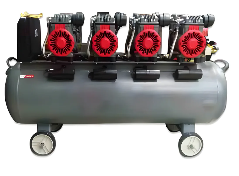 كمبريسة 200 لتر صايلنت 4 روؤس اكسكورت