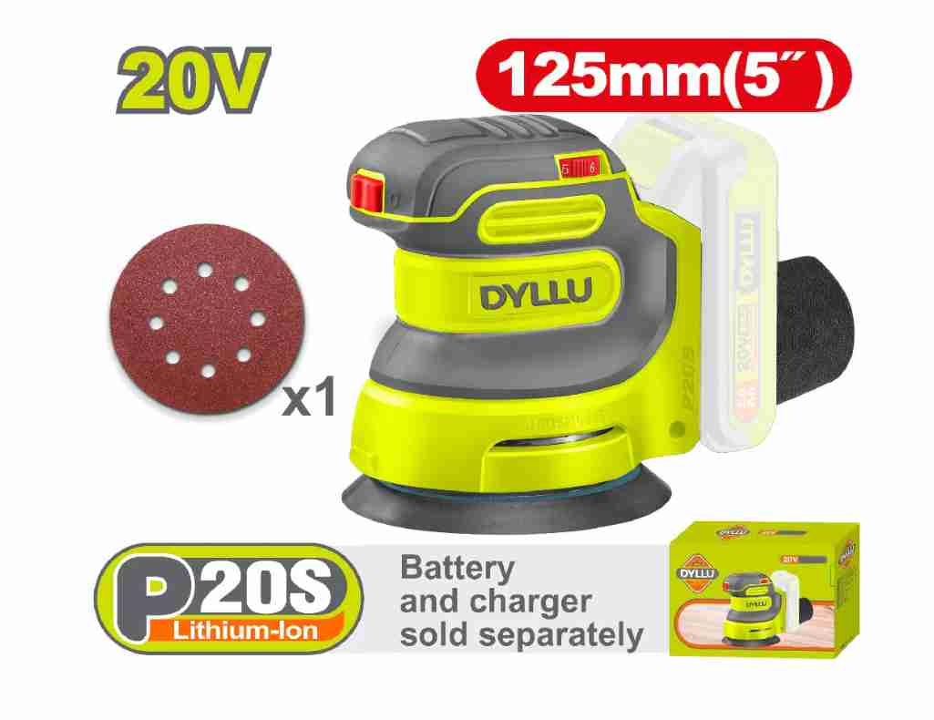 حفافة 5 دائري شحن مع بطارية واحدة وشاحن ديلو