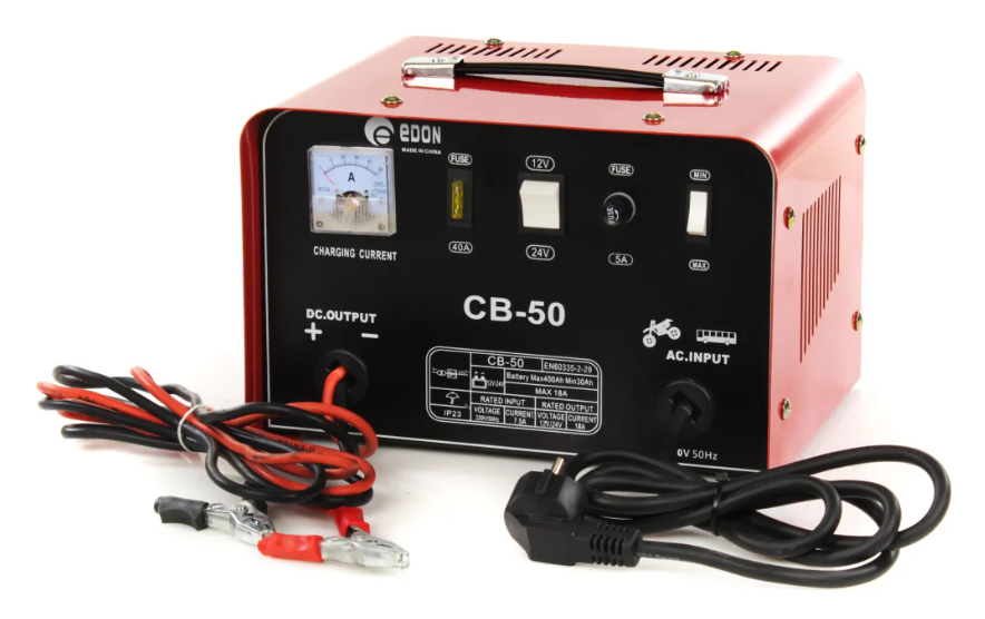 ماكينة شحن بطاريات سيارات 12/24فولت ايدون 30 امبير