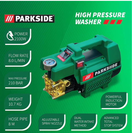 مضخة غسيل سيارات210بار 2100واط