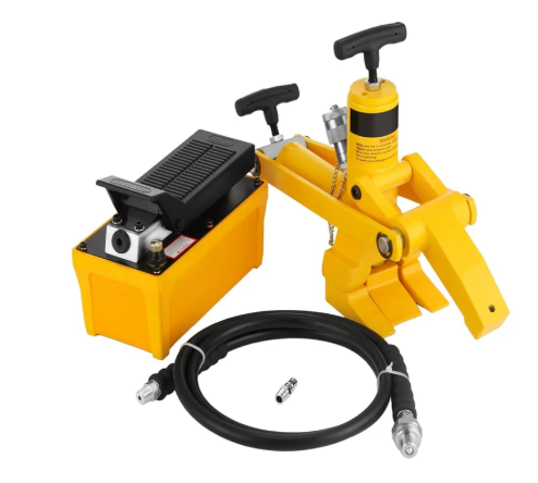 ماكينة تغيير بناشر هيدروليكية مع مضخة قدم