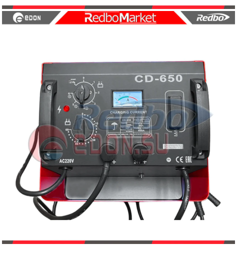 Edon CD-650 جهاز شحن وبطارية للسيارات