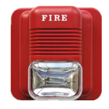 جهاز إنذار حريق ضوئي وصوتي