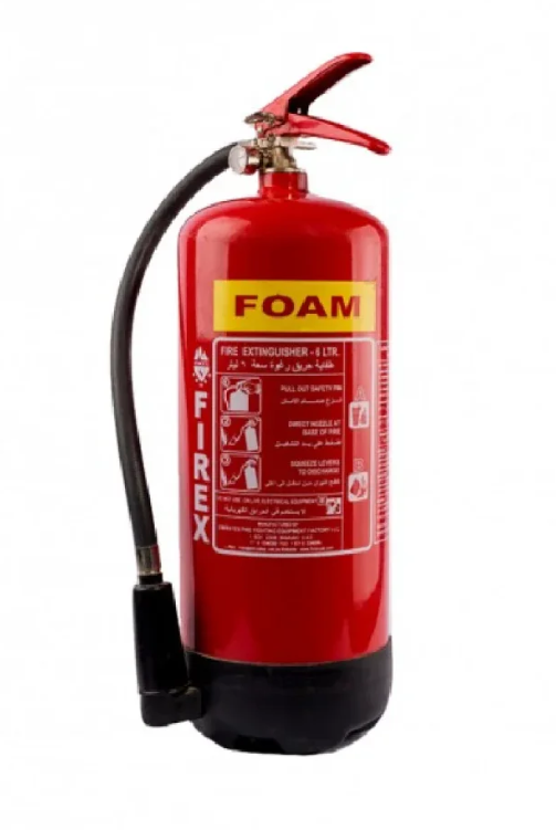 طفاية حريق فوم سعة 6لتر