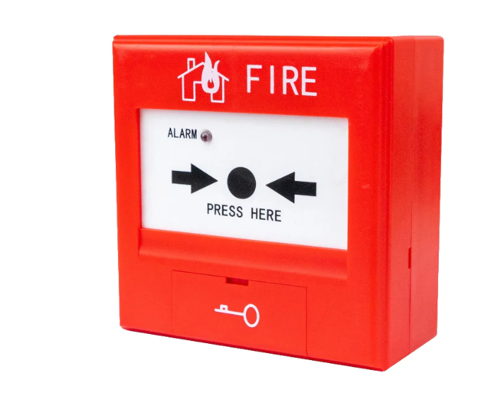 كبسة حريق للطوارئ  زر طوارئ عالي الأمان