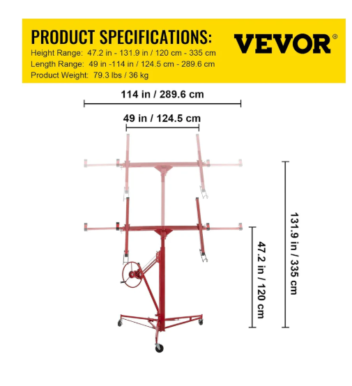 حمالة جبسمبورد لتركيب اللواح الجبس